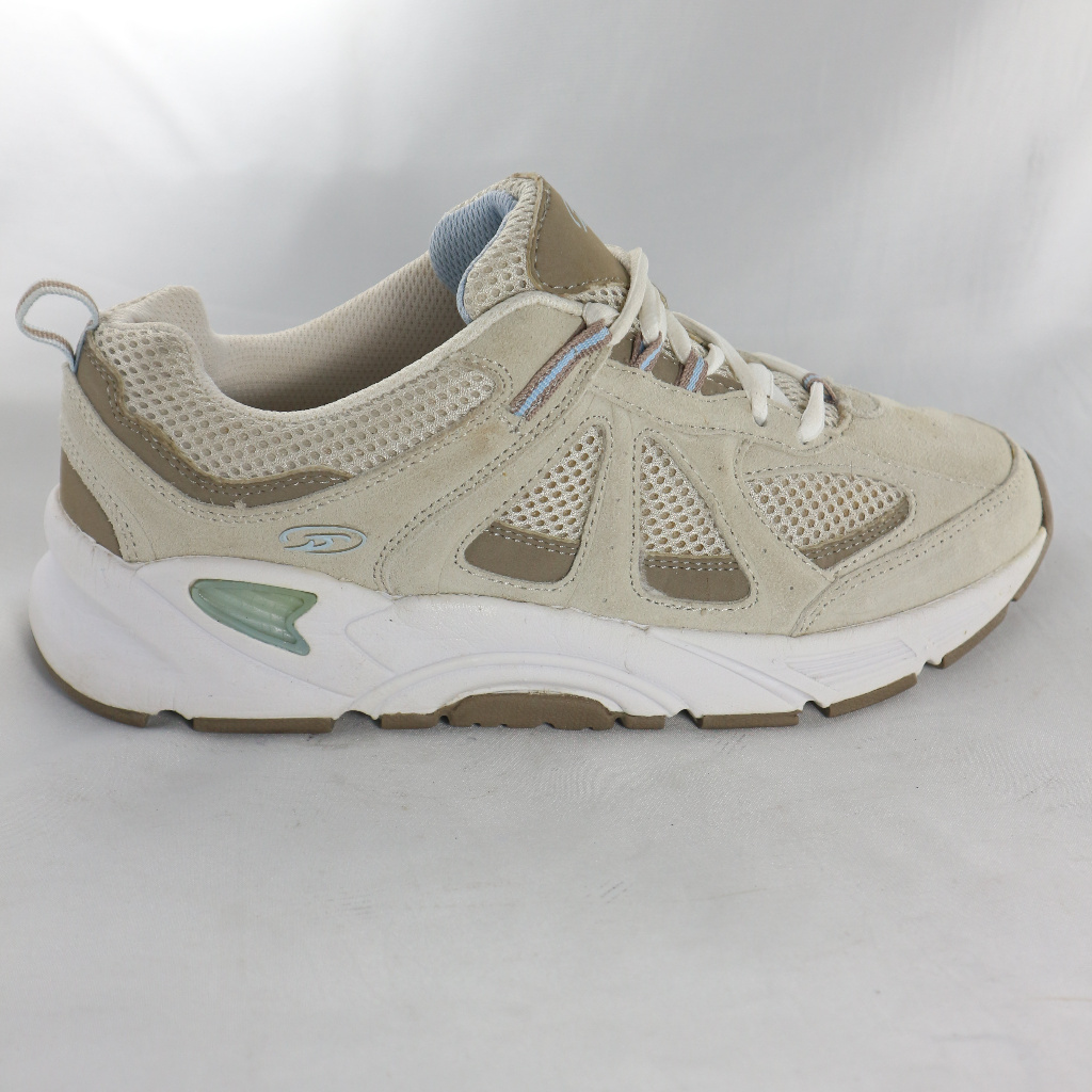 Dr Scholl's Aster Gel-Cushion Tan Walking Sneakers Pair Sz 7 Wide